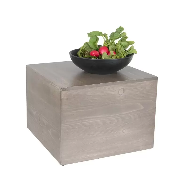 Cal-Mil Aspen Square Riser Display - 12" x 12" x 9"