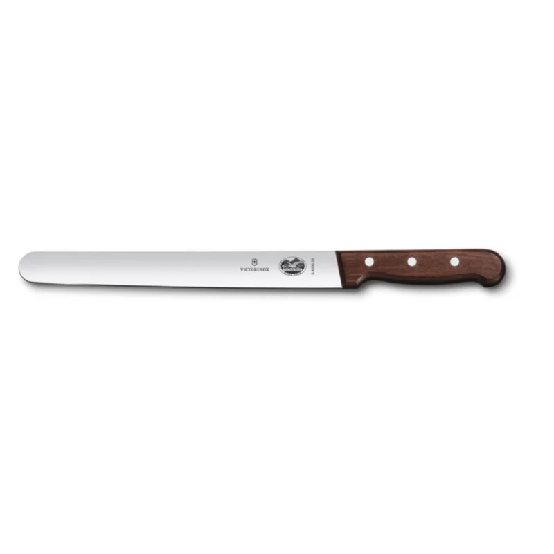 Victorinox Wood Roast Beef Slicer Knife, 10" blade, straight edge, wood handle