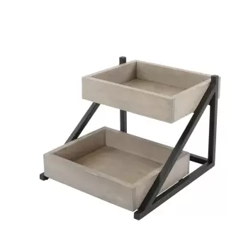 Cal-Mil Aspen 2 Tier Merchandiser