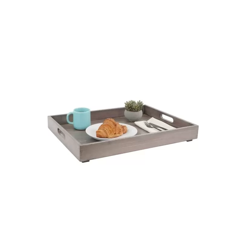 Cal-Mil Aspen 21 1/2" x 15 1/2" x 2" Room Service Tray