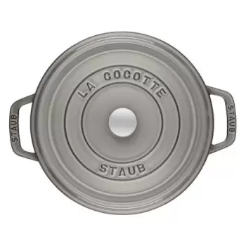 Staub 0.75-qt Round Dutch Oven - Graphite Grey