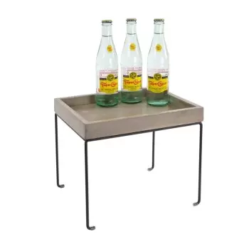 Cal-Mil Aspen Wood Display Riser Display With Removable Metal Base 10" x 12" x 10 1/2"