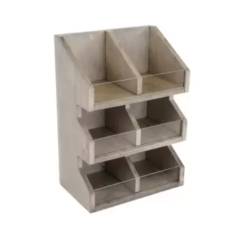 Cal-Mil Aspen 6 Section Condiment Organizer