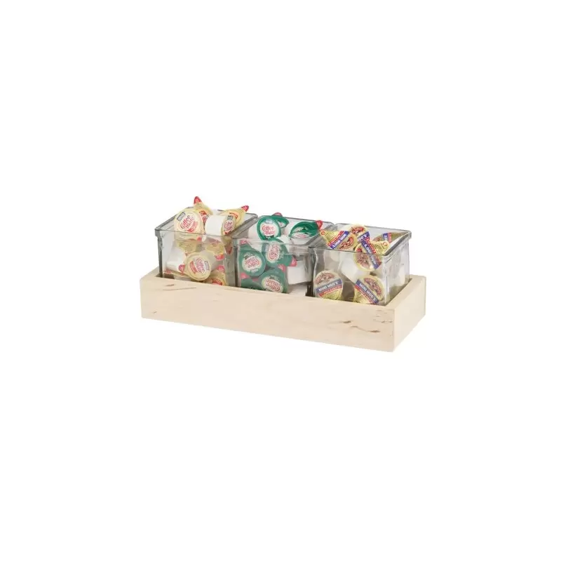 Cal-Mil Blonde Condiment Organizer - Glass