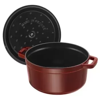 Staub 2.75-qt Round Dutch Oven - Grenadine