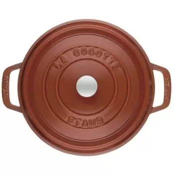 Staub 2.75-qt Round Dutch Oven - Burnt Orange