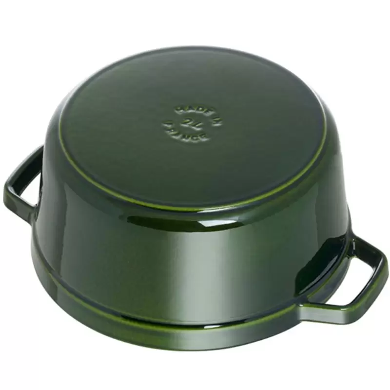 Staub 4-qt Round Dutch Oven - Basil