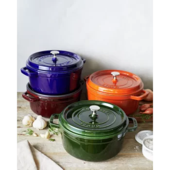 Staub 4-qt Round Dutch Oven - Basil