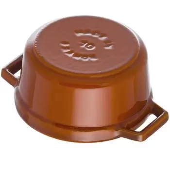 Staub 4-qt Round Dutch Oven - Burnt Orange