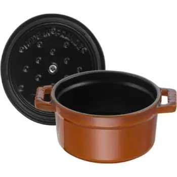 Staub 4-qt Round Dutch Oven - Burnt Orange