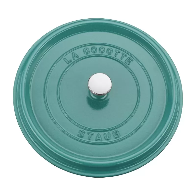 Staub 5.5-qt Round Dutch Oven - Turquoise