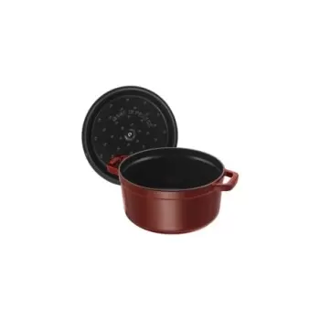 Staub 5.5-qt Round Dutch Oven - Grenadine