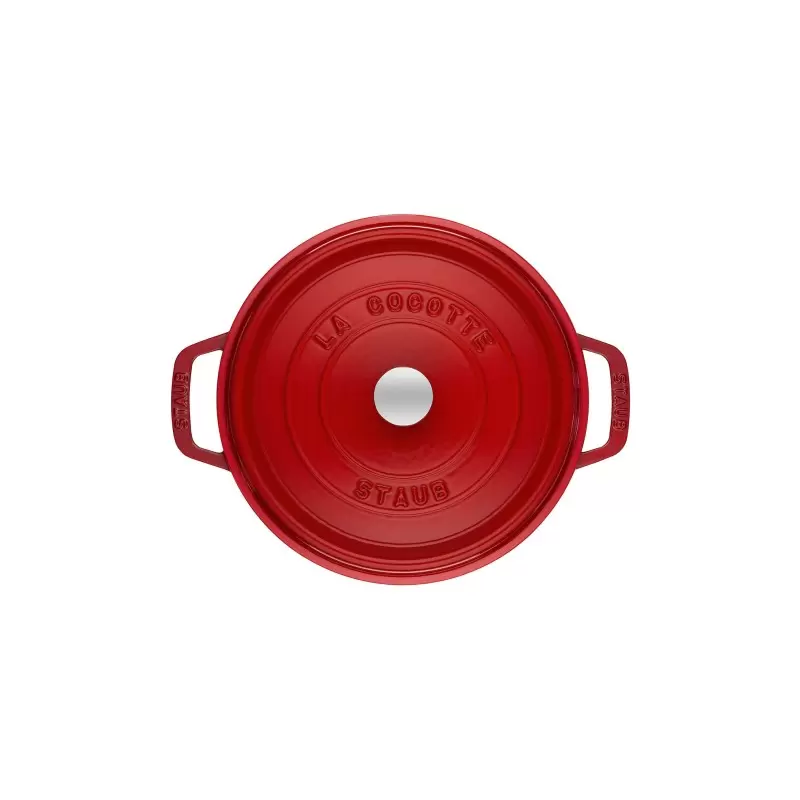 Staub 7-qt Round Dutch Oven - Cherry