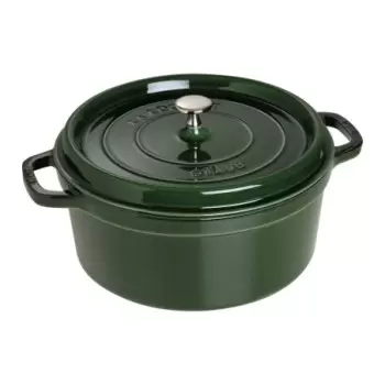 Staub 7-qt Round Dutch Oven - Basil