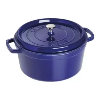 Staub 7-qt Round Dutch Oven - Dark Blue