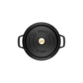 Staub 9-qt Round Dutch Oven - Black