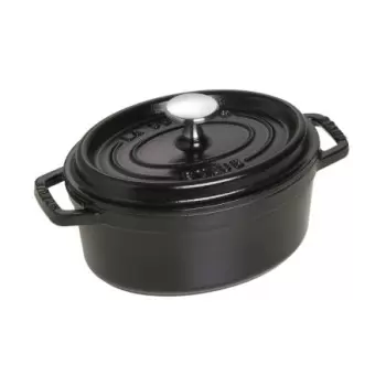 Staub 1-qt Oval Dutch Oven...