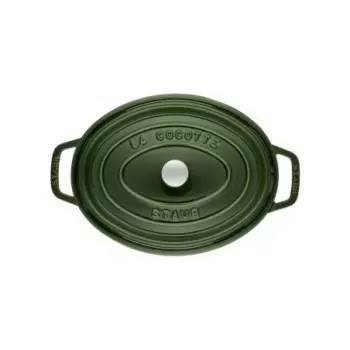 Staub 7-qt Oval Dutch Oven - Basil