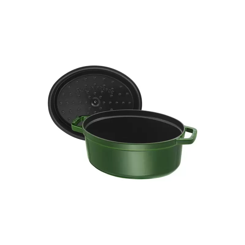 Staub 7-qt Oval Dutch Oven - Basil