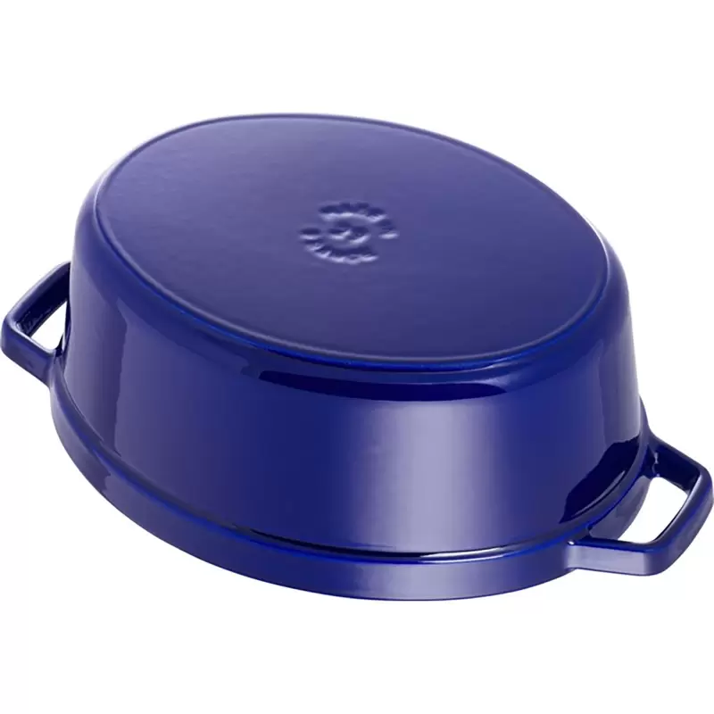 Staub 7-qt Oval Dutch Oven - Dark Blue