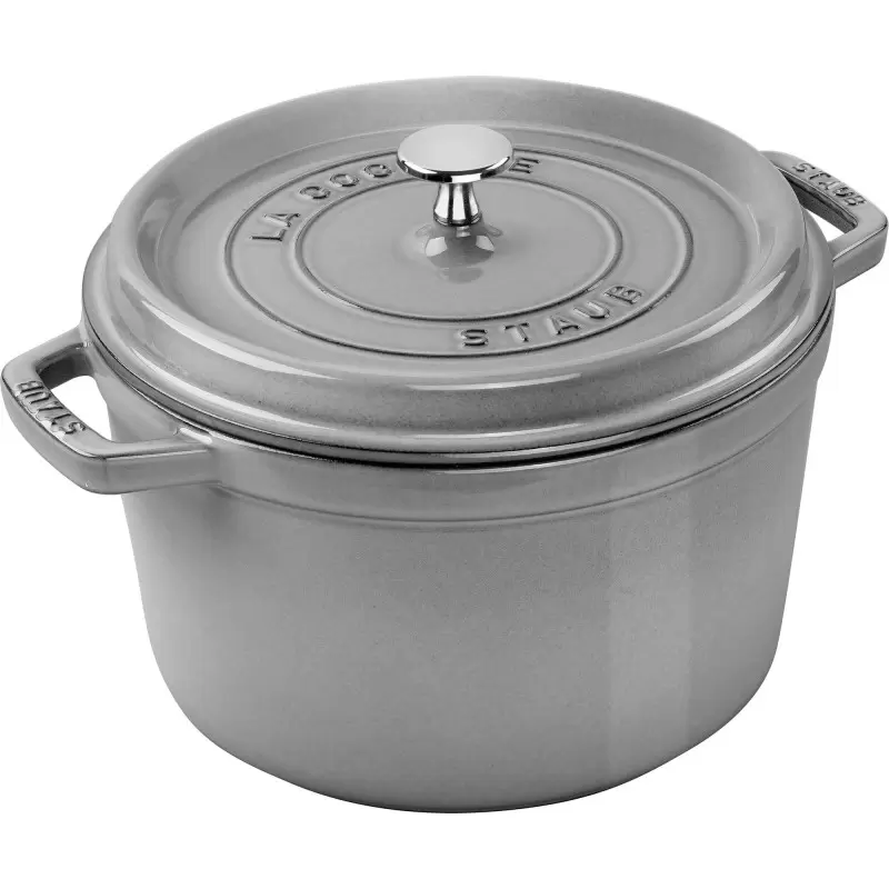 Staub 5.00-qt Tall Dutch Oven - Graphite