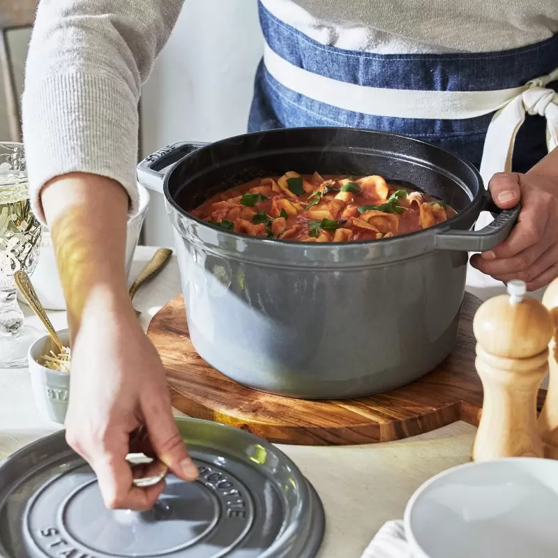 Staub 5.00-qt Tall Dutch Oven - Graphite