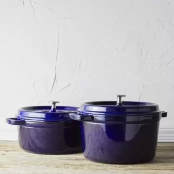 Staub 5.00-qt Tall Dutch Oven - Dark Blue