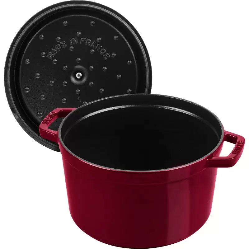 Staub 5.00-qt Tall Dutch Oven - Grenadine