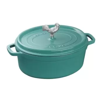 Staub 5.75-qt Coq au Vin Dutch Oven - Turquoise