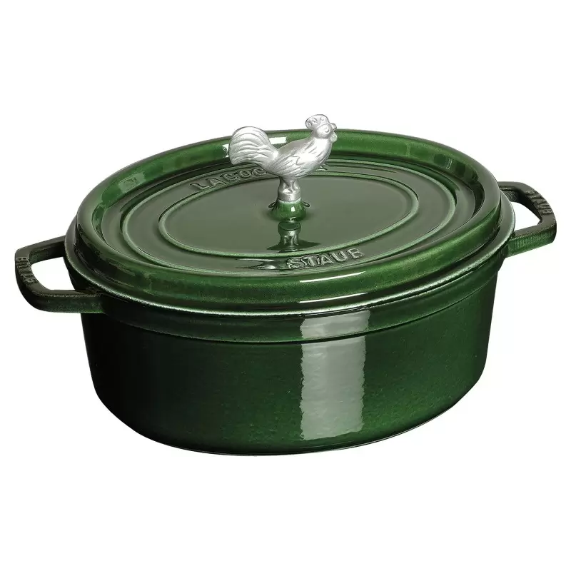 Staub 5.75-qt Coq au Vin Dutch Oven - Basil