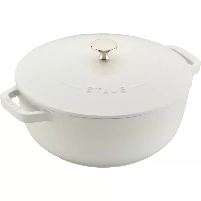 Staub 3.75-qt Essential French Oven - White