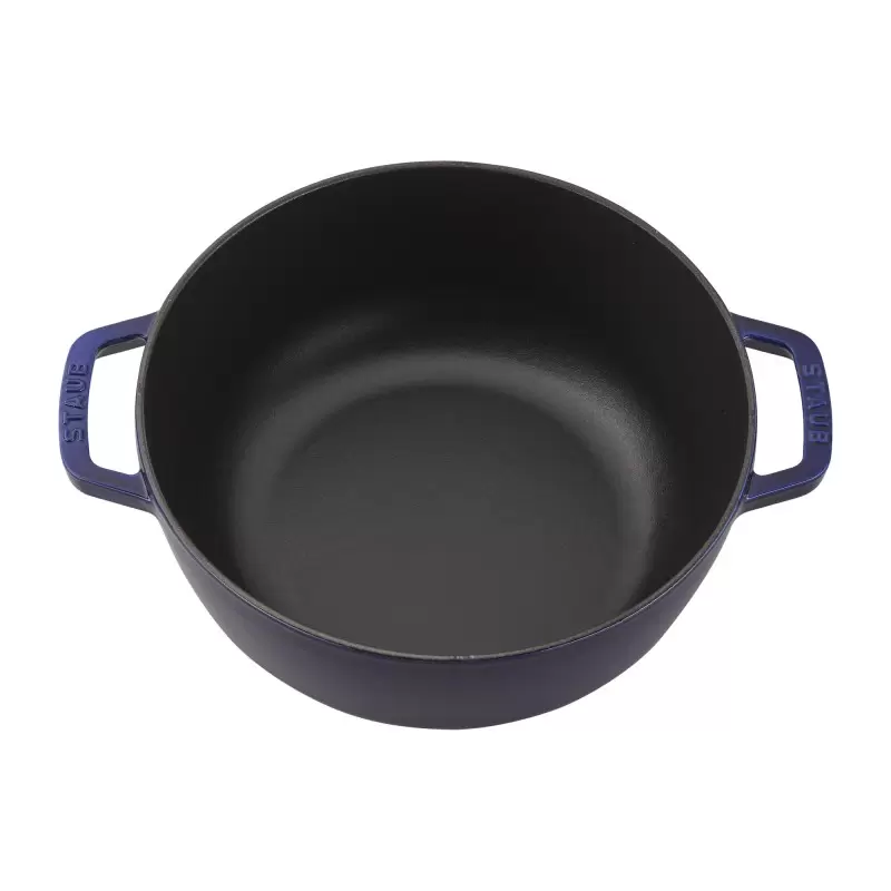 Staub 3.75-qt Essential French Oven Rooster Lid - Dark Blue