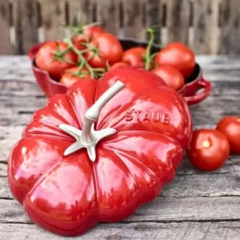 Staub 3-qt Tomato Dutch Oven - Cherry