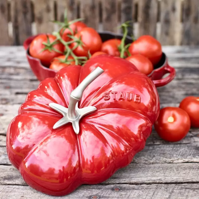 Staub 3-qt Tomato Dutch Oven - Cherry