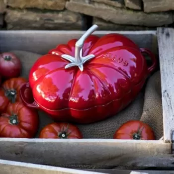 Staub 3-qt Tomato Dutch Oven - Cherry