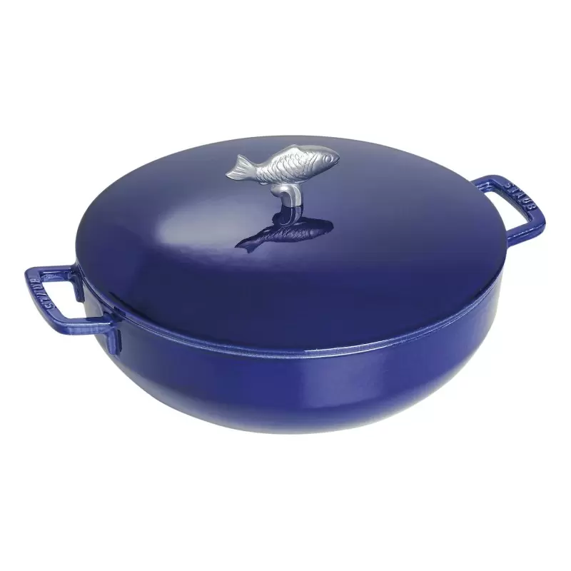 Staub 5-qt Bouillabaisse Pot - Dark Blue