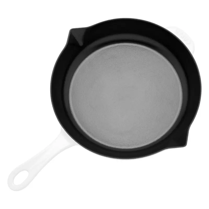 Staub 10" Fry Pan - White