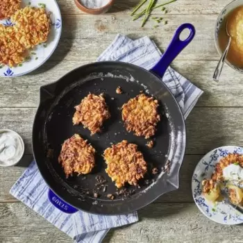 Staub 12" Fry Pan - Dark Blue