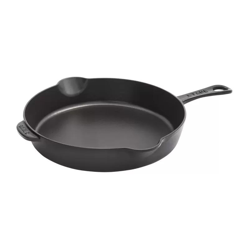 Staub 11'' Traditional Deep Skillet - Black