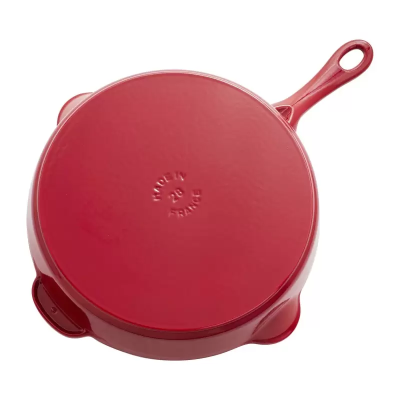 Staub 11'' Traditional Deep Skillet - Cherry