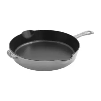 Staub 11'' Traditional Deep Skillet - Graphite Grey