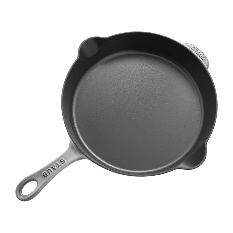 Staub 11'' Traditional Deep Skillet - Graphite Grey