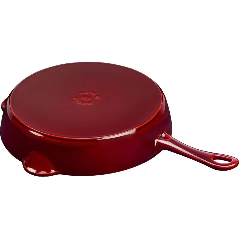 Staub 11'' Traditional Deep Skillet - Grenadine