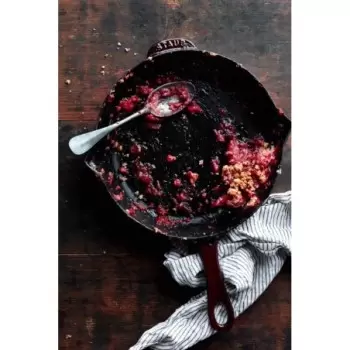 Staub 11'' Traditional Deep Skillet - Grenadine