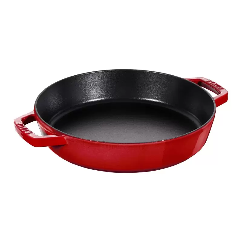 Staub 13" Double Handle Fry Pan - Cherry