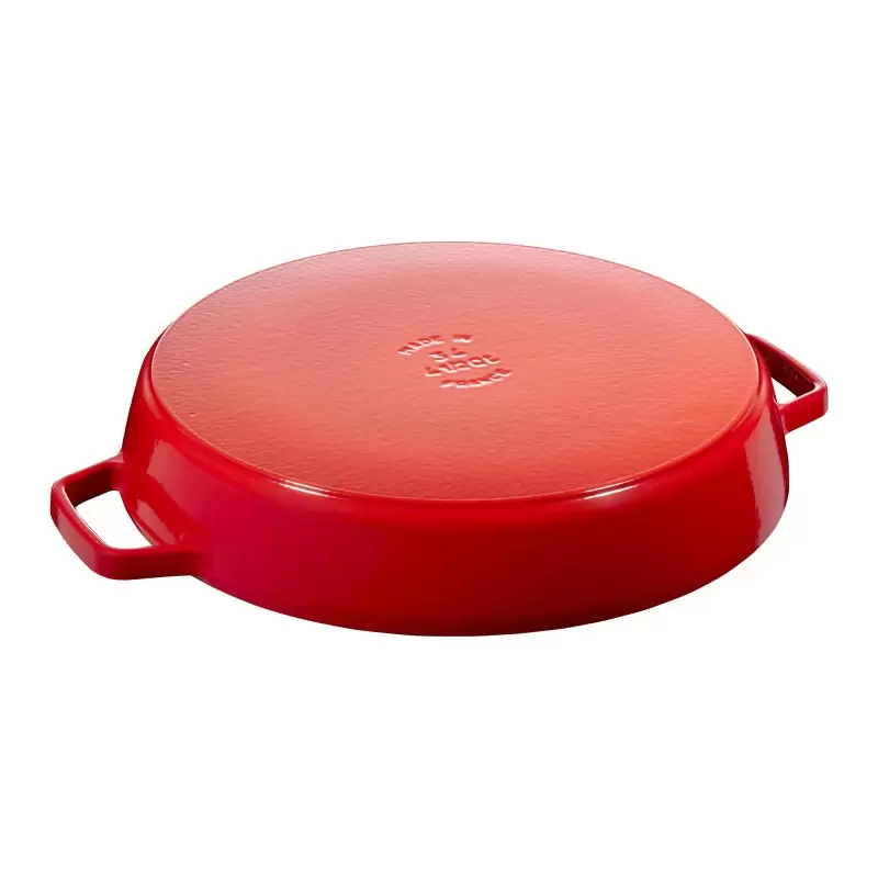 Staub 13" Double Handle Fry Pan - Cherry