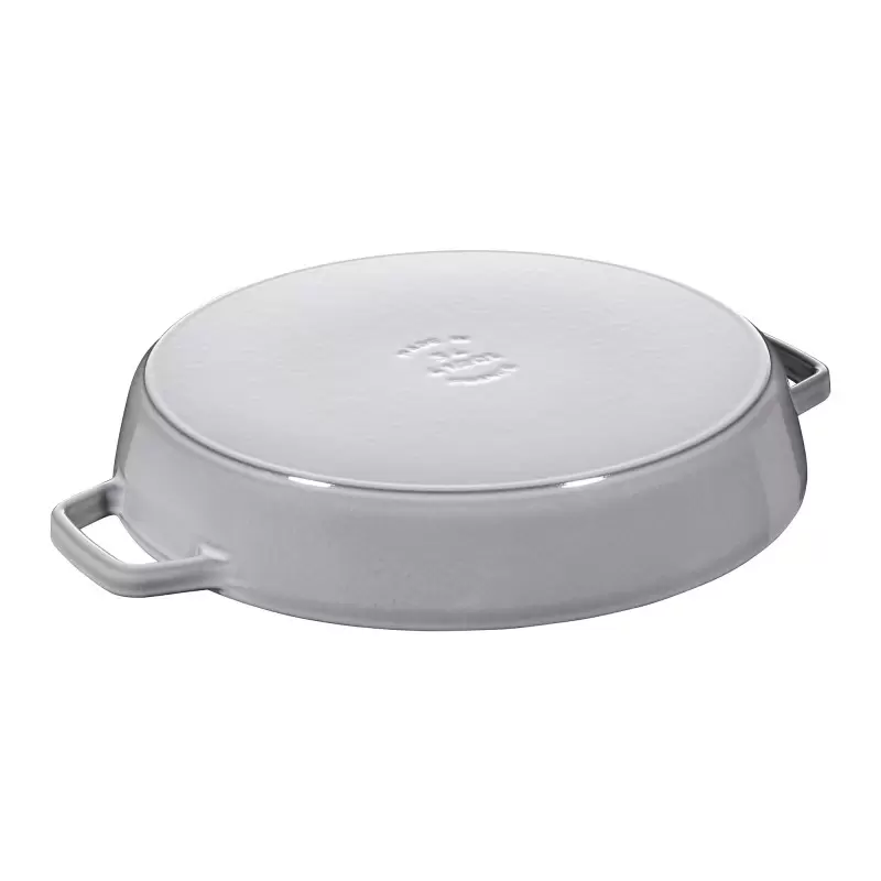 Staub 13" Double Handle Fry Pan - Graphite Grey