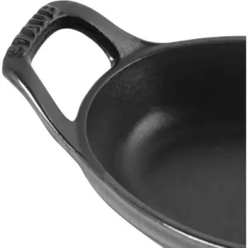 Staub 9.5" X 6.75" Oval Baking Dish - Graphite Grey