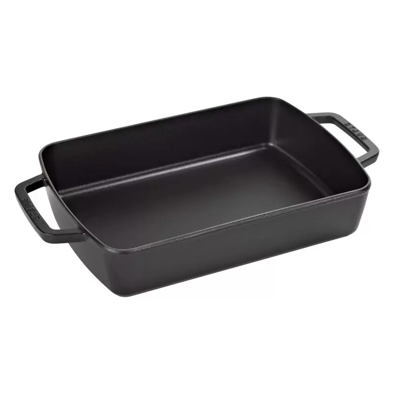 Staub 12" X 8" Roasting Pan - Black