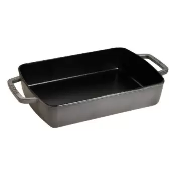 Staub 12" X 8" Roasting Pan - Graphite Grey